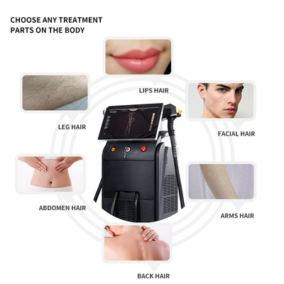 Diode Laser Technology for Spot Size 10*10mm/10*20mm Water+Air+Semiconductor Cooling &amp; 12*10mm/ 12*28mm/ 10*10mm/ 10*20m