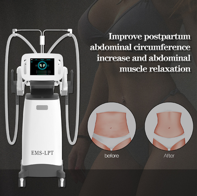 3500w EMS Muscle Stimulator with 10.4&quot; Color Touch Screen &amp; Magnetic Vibration Intensity 1-10Tesla